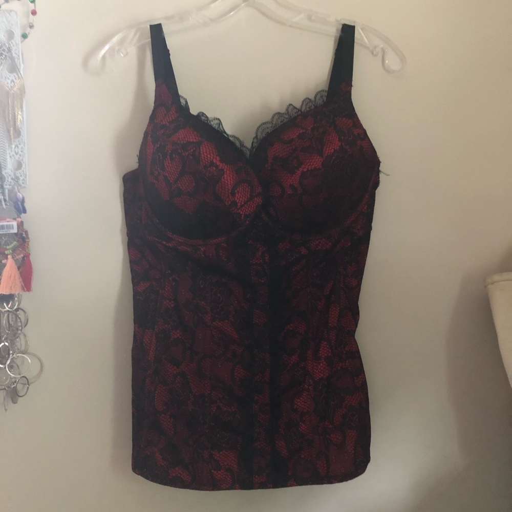 Lace corset top
